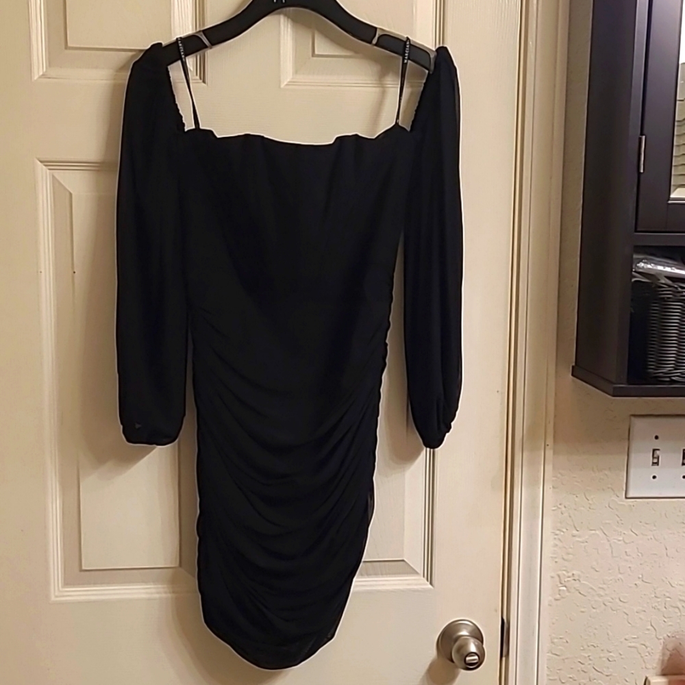 Sexy Black fitted dress